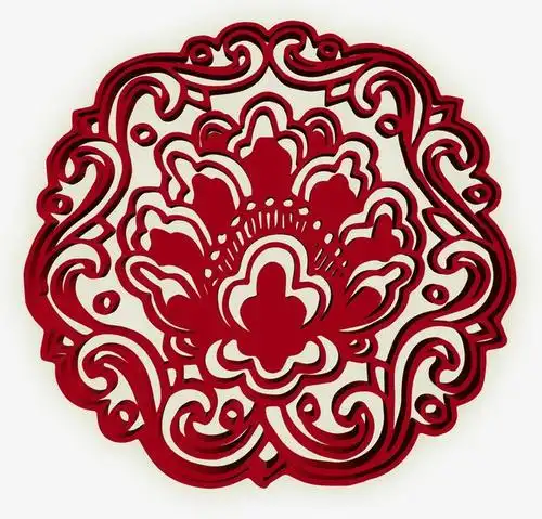 古代纹样剪纸方法