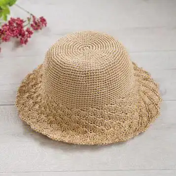 编织 5/0 h250-550-5·尺寸:头围约56厘米·设计木户玉美·标签帽子