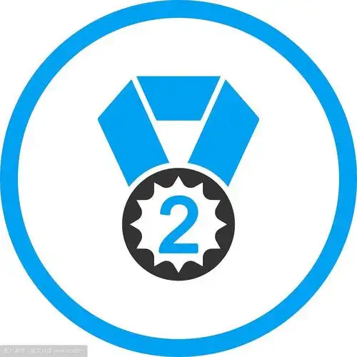 第二名奖章图标