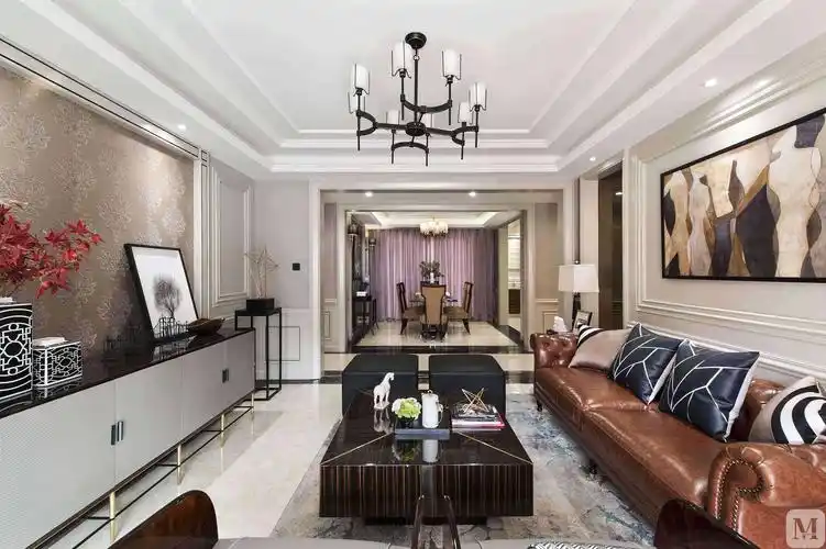 8万125㎡简欧三房装修英伦风 浪漫满屋-红星美凯龙家装效果图