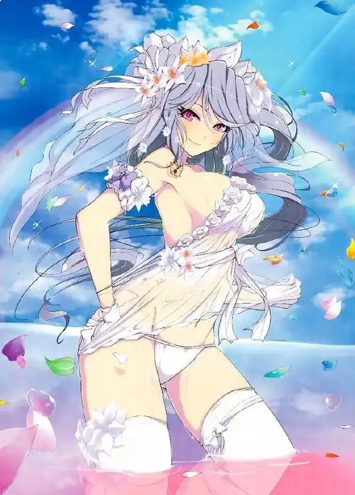 游戏,不玩,卡面,狂舔#闪乱神乐#婚纱各种婚纱蕾丝吊带袜爆乳画师:八重