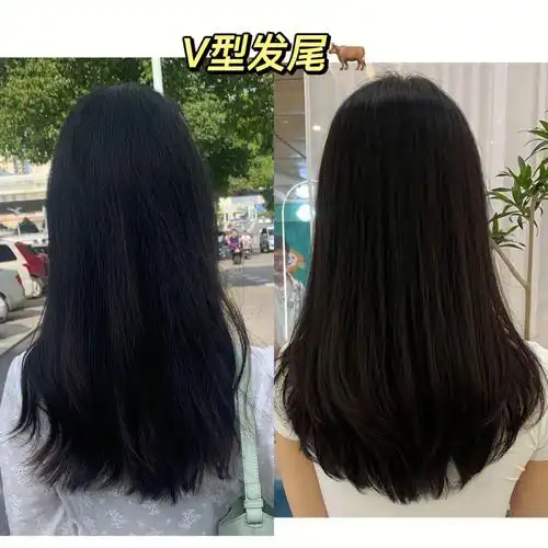 小红书没有骗我v型发尾好喜欢