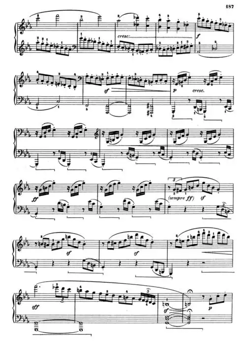 11033悲怆第三乐章钢琴谱贝多芬带指法pdf