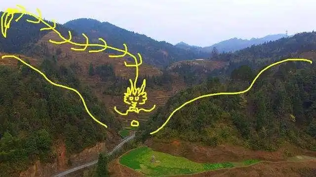 此地天龙下凡,直到龙脉位置,恰好是极品风水宝地