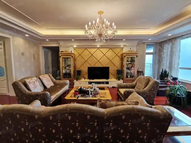 急售星海大连明珠豪宅,一线海景,一线星海湾广场景观精装保持好