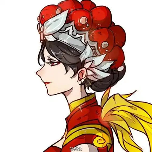 王者荣耀 霸王别姬 虞姬 @尧北王者荣耀q版项羽头像霸王别姬情侣高清