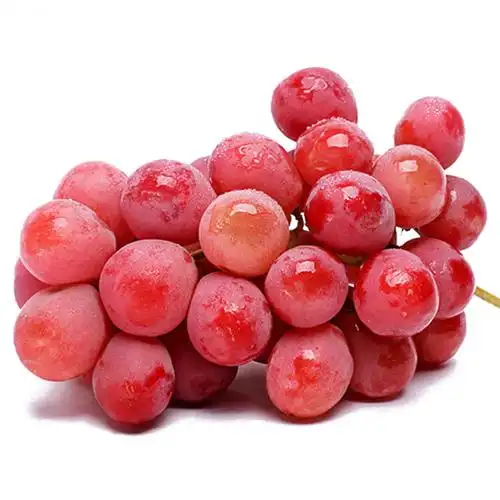 欢乐果园 美国进口无籽红提提子 2斤装 自营水果