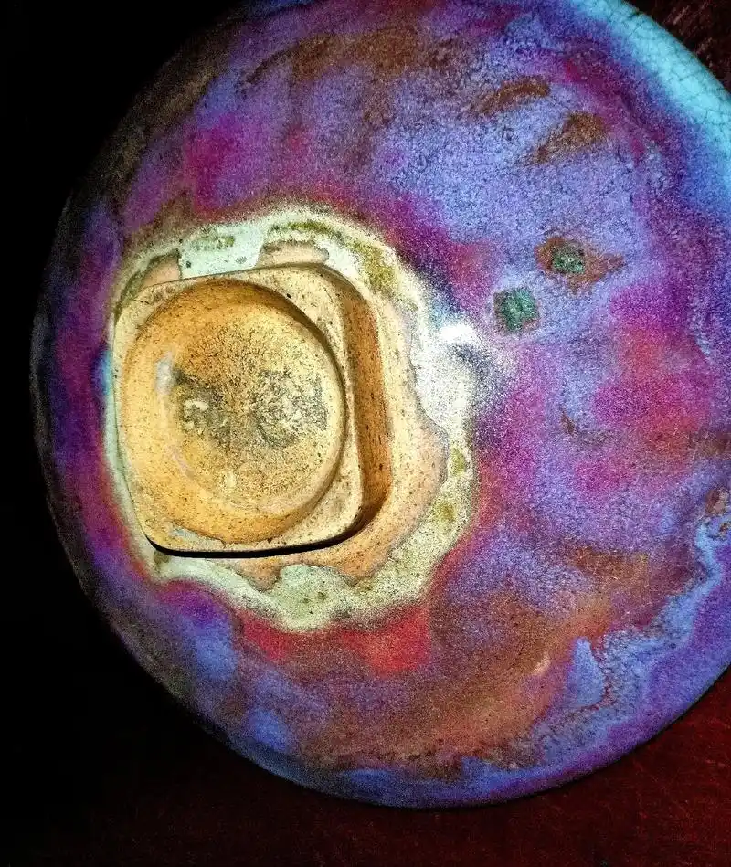 金代钧窑 蓝釉紫斑方足碗#古陶瓷 #高古瓷 #古瓷片 #文物 - 抖音