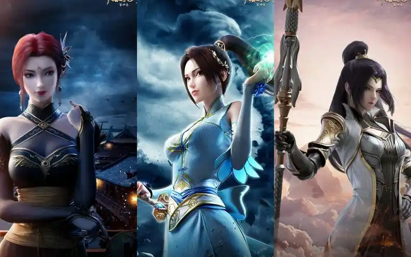 《斗破苍穹》第四季雅妃 纳兰嫣然 夭夜 cut