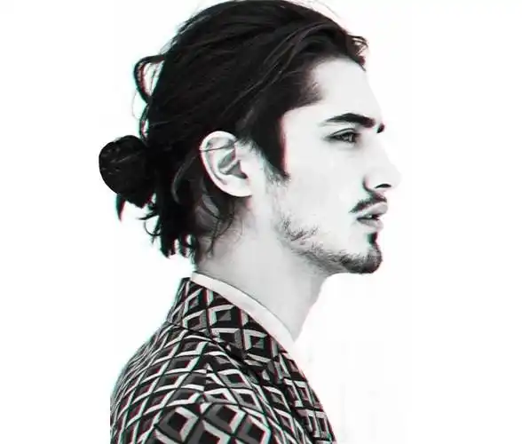 原来男人扎『丸子头』,比女人还时髦