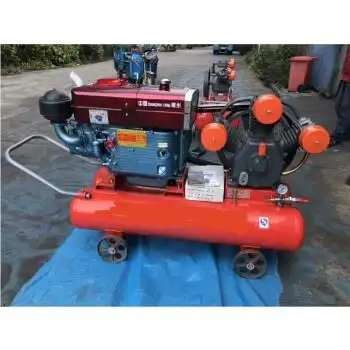 0/2.8/1.8风镐机风炮机破路机凿路电动柴油打气泵 3.5无动力