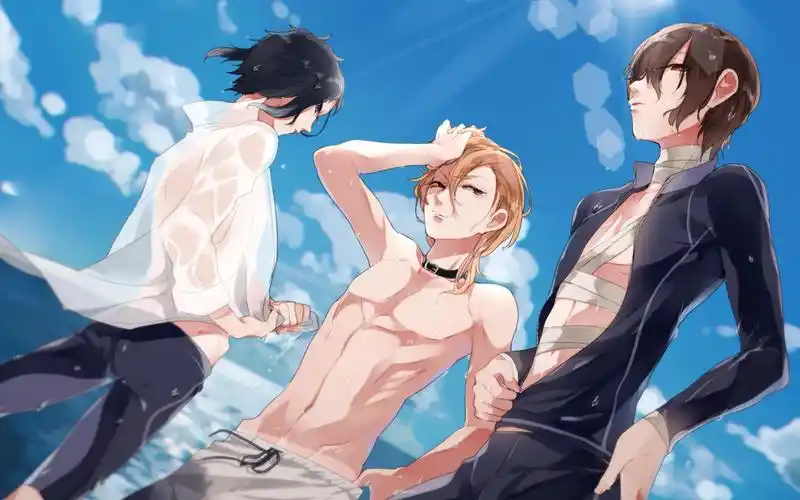 动漫《人间失格》卡通人物高清桌面壁纸