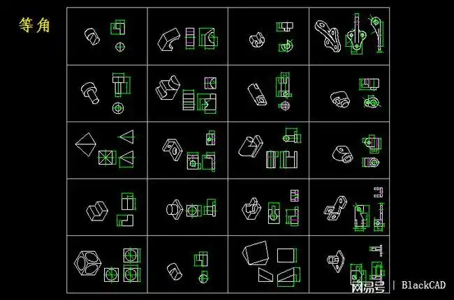 u盘准备好,cad机械制图练习图纸分享