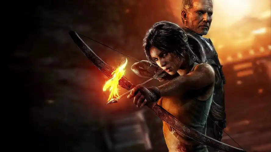 弓箭火古墓丽影4k游戏壁纸壁纸