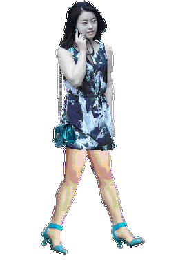 透明动态人物行走素材(4)