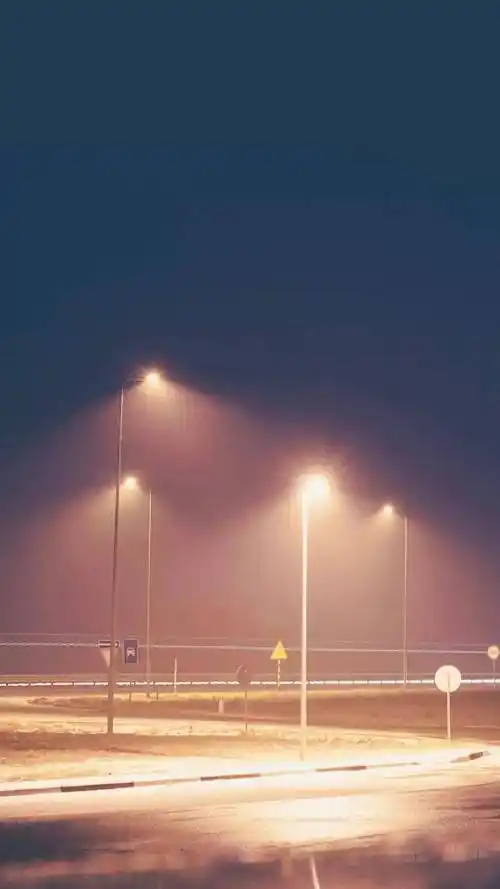 壁纸| 抖音很火路灯 开灯壁纸_生活_版权_整理