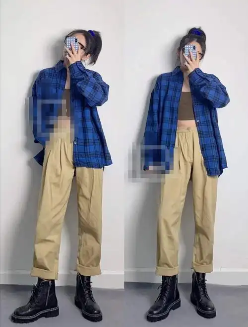 卡其色裤子搭配什么颜色鞋子