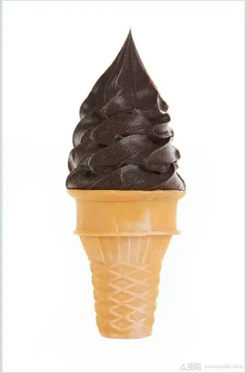 巧克力冰淇淋图片