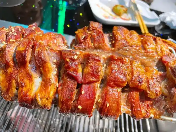 大口吃肉的感觉真是过瘾