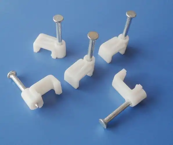 厂价直销宏升牌电线卡,线码,线扣,线卡扁10