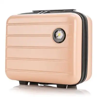 手提小行李箱女可爱化妆箱14寸小型轻便旅行箱子迷你收纳包可定制