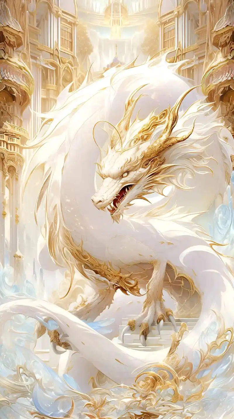 仙境里的龙大概就这样吧!#龙族 #中国龙 #龙图 - 抖音