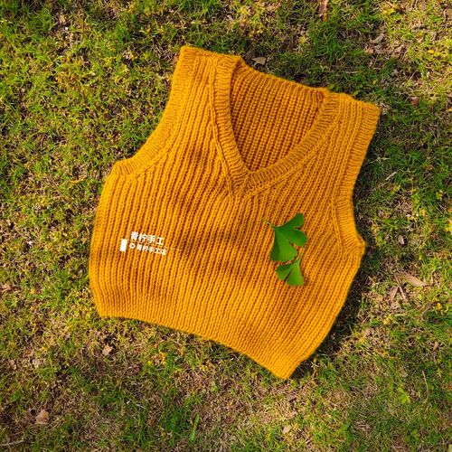 儿童毛线背心手工编织