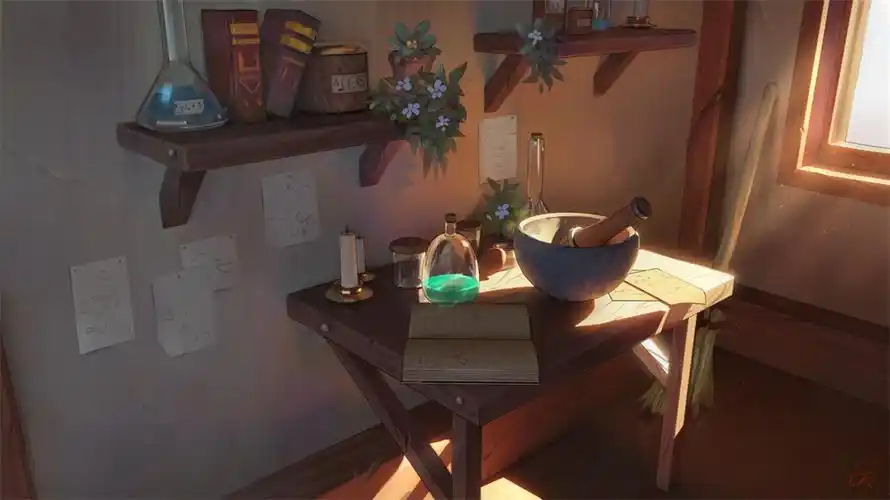 此处风景独好9款光影插图