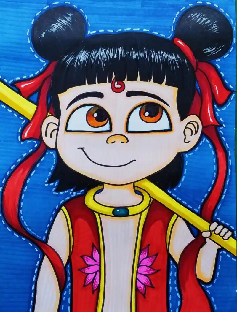 哪吒 动漫人物#动漫哪吒#儿童漫画 #动漫分享