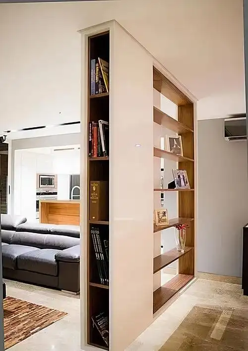 进门屏风风水最旺的图案看这12种小户型隔断屏风方案