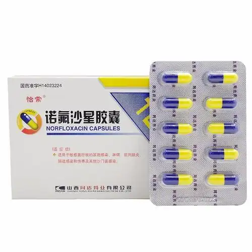 1g*30粒诺佛沙星若氟沙星渃氟诺氯沙星胶囊佛派酸诺氧沙星胶囊氟哌酸