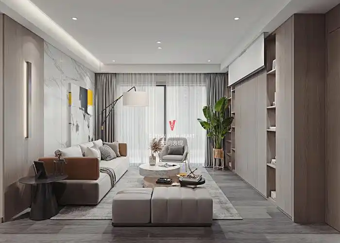 v8空间表现 | 客厅的设计-欧模网