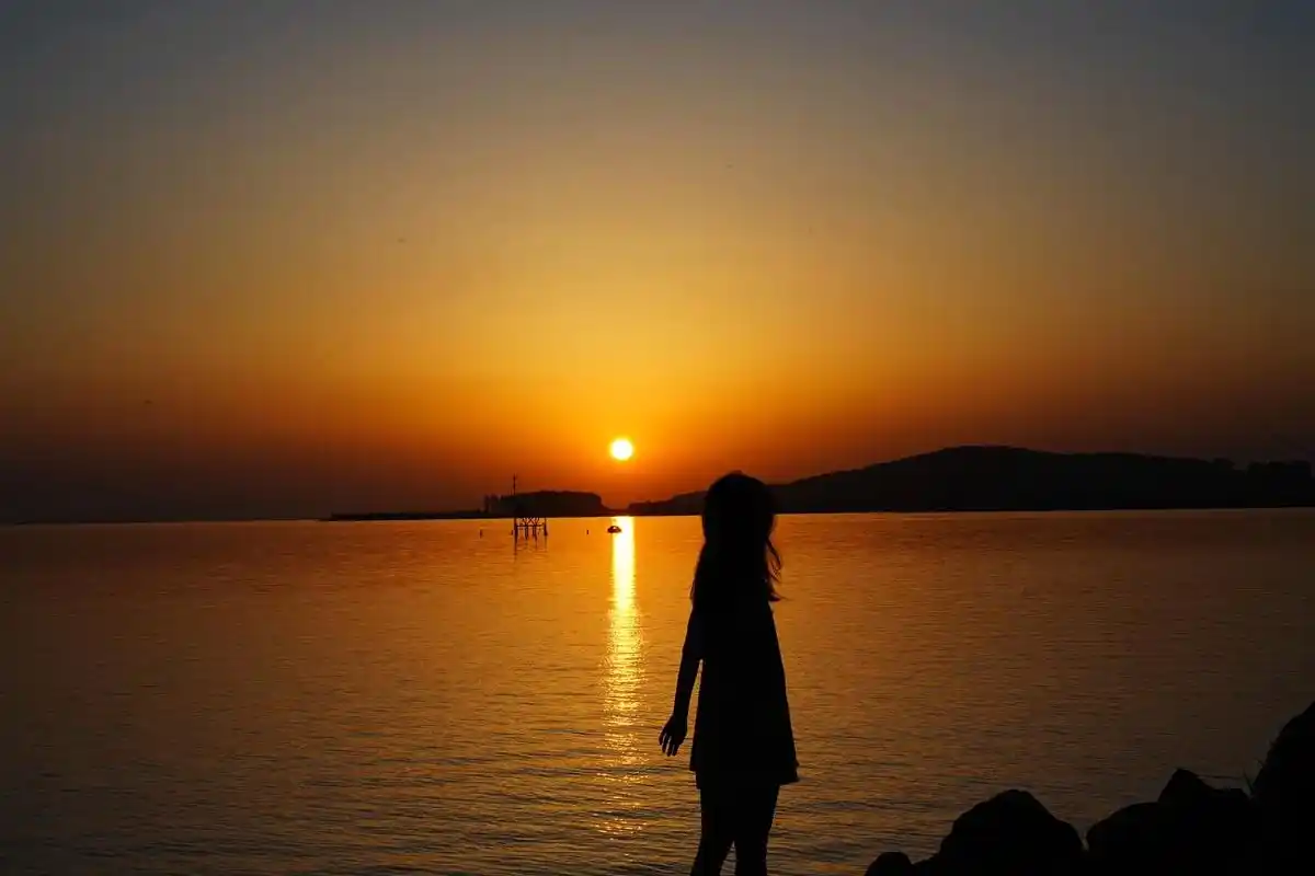 落日余晖映晚霞一抹夕阳美如画 #日落92 #一起看日落 #夕