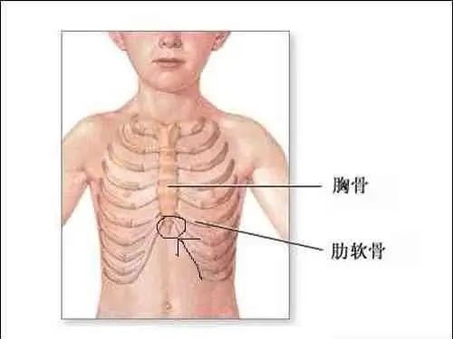 胸骨下面突起是怎么回事?