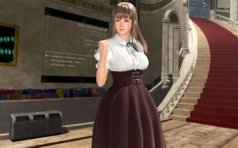 死或生6 大型机台模式 乐园泳装 瞳 hdr10