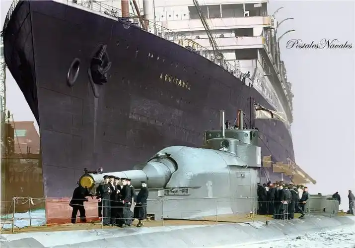 兵器考古之水下重炮舰 —— 一战时期的英国m级潜艇