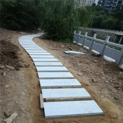 公园汀步石 步道石板 青石地板 绿化踏步石板-阿里巴巴