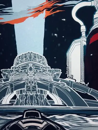 流浪地球|插画|创作习作|destroyer1 - 原创作品 - 站酷 (zcool)