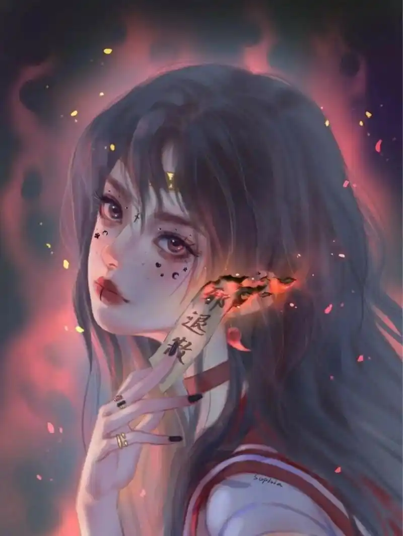 分享一组唯美个性的御姐动漫女头