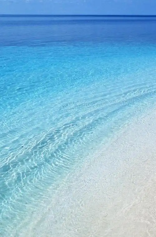 iphone壁纸唯美海蓝色