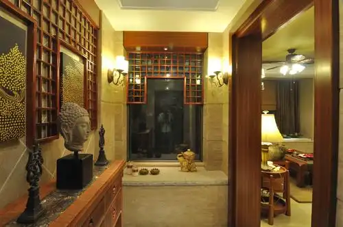 泰式风格四居室163平米18万-中海原山装修案例-合肥房天下家居装修网