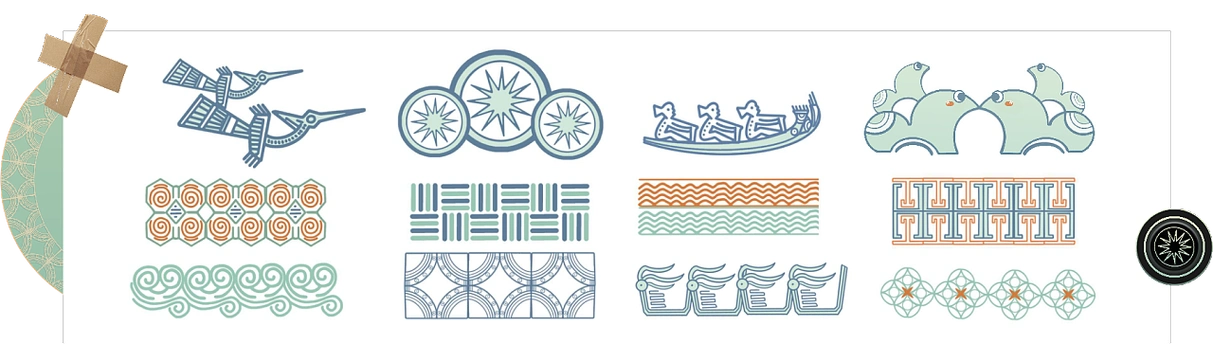 "铜鼓之声"广西壮族铜鼓文创设计