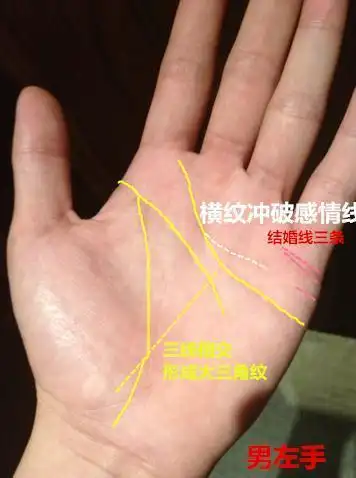 手相3种三角纹,有一种小财不断,两种大财常有,三种富贵无边!