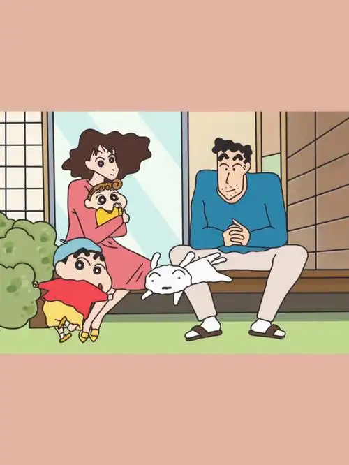 蜡笔小新一家全屏壁纸78