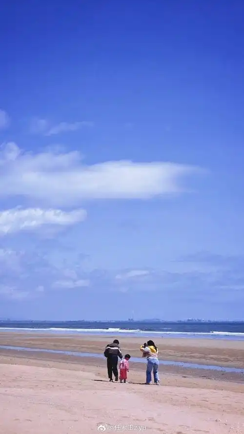 日照山海天依山傍海迎天下#  日照海滨国家森林公园  有大海,有细腻