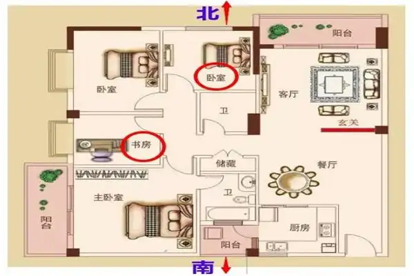 家居风水小常识|坐北朝南的房子