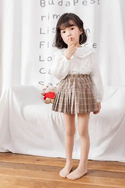 夏季薄款儿童连裤袜 女童打底裤 女童丝袜猫爪袜任意剪