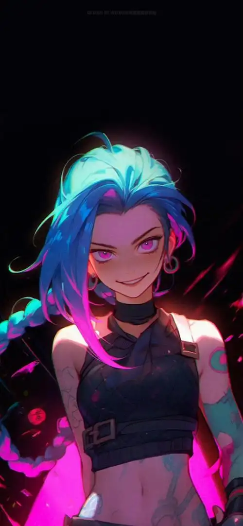 游戏悬赏令##金克丝手机壁纸