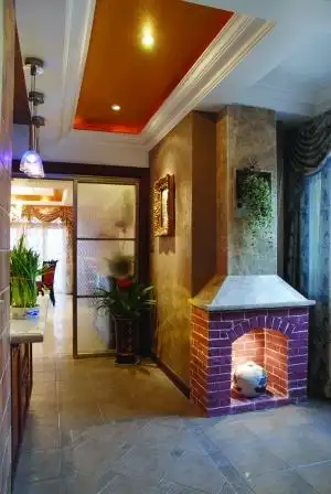 砌个壁炉传递慵懒欧风