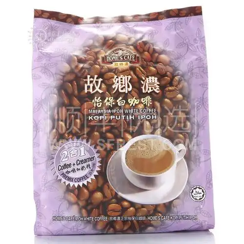 故乡浓momes café 怡保白咖啡无糖 375g